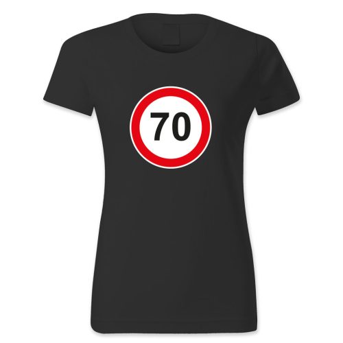 70. születésnap, KRESZ tábla