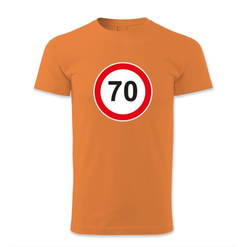 70. születésnap, KRESZ tábla