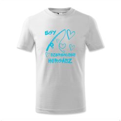 Egy szerencsés horgász, horgászbot, szívecske