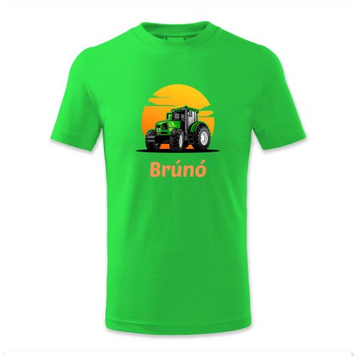 Traktor, Brúnó, zöld