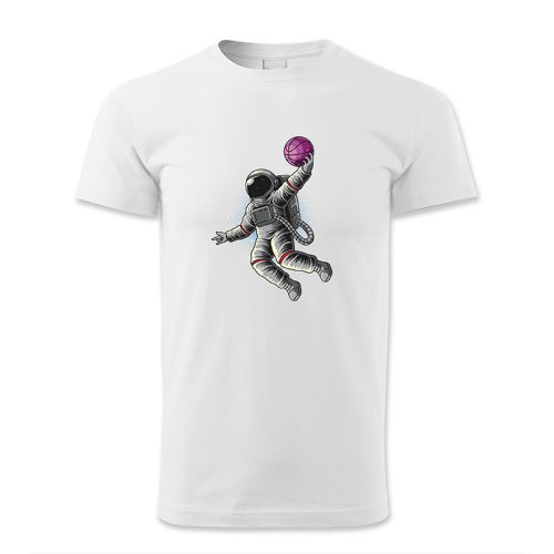 Asztronauta kosárlabdázik