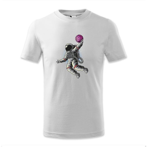 Asztronauta kosárlabdázik