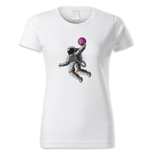 Asztronauta kosárlabdázik