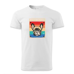 French bulldog, retró