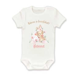 Várom a locsolókat, nyuszi, Hanna, Húsvét