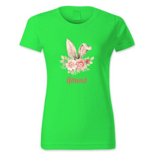 Hanna, nyuszifül, virág, Húsvét