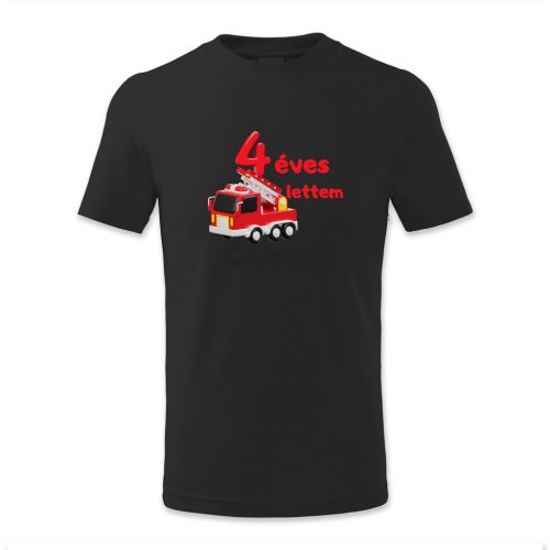 4 éves lettem, tűzoltós, Csongor