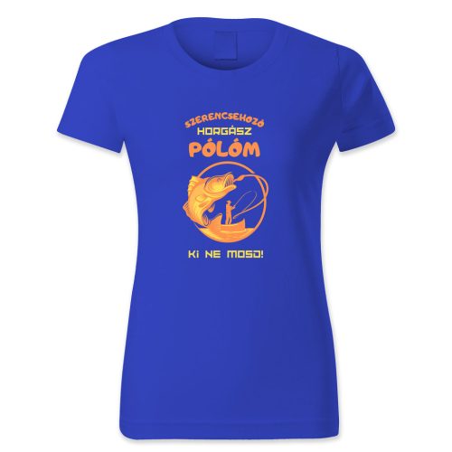 Szerencsehozó horgász pólóm. Ki ne mosd!