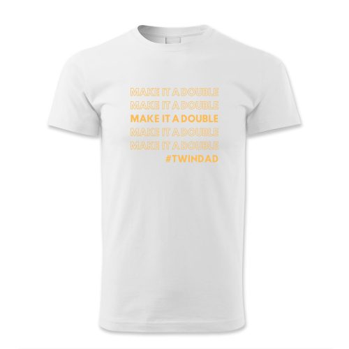 Make it double. #TWINDAD