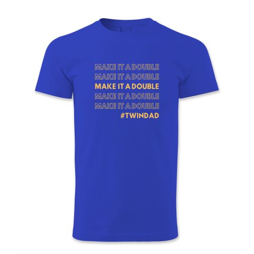 Make it double. #TWINDAD