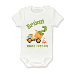 2 éves lettem, dömperes, Brúnó