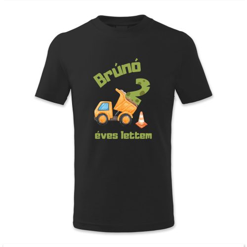 2 éves lettem, dömperes, Brúnó