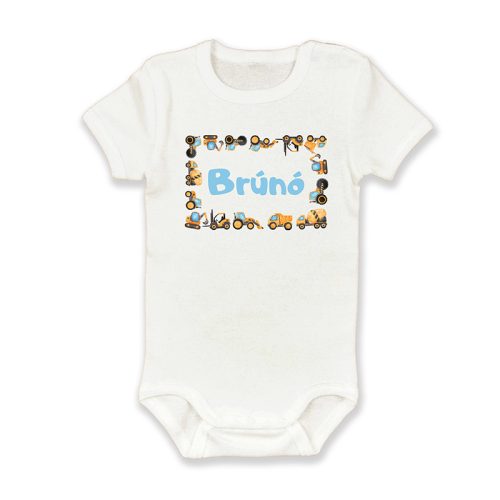 Brúnó, traktor, markoló, teherautó