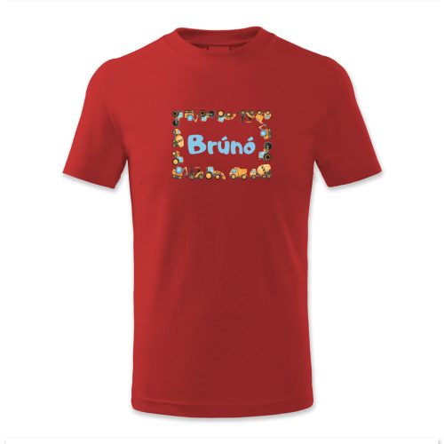 Brúnó, traktor, markoló, teherautó