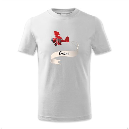 Brúnó, duplafedeles repülőgépes