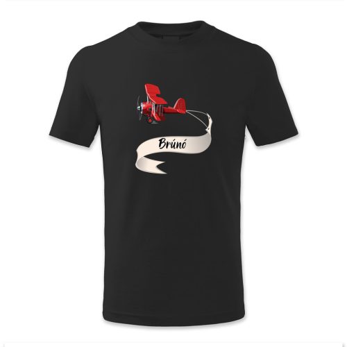 Brúnó, duplafedeles repülőgépes