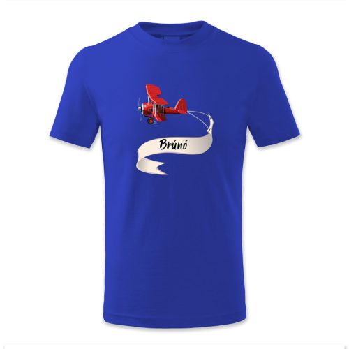 Brúnó, duplafedeles repülőgépes