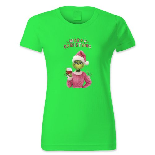 Merry Cristmas, Grinch lány borozik, Karácsony