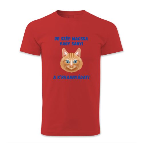 De szép macska vagy Sanyi, a k*rvaanyádat