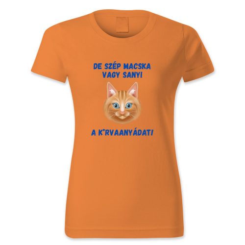 De szép macska vagy Sanyi, a k*rvaanyádat