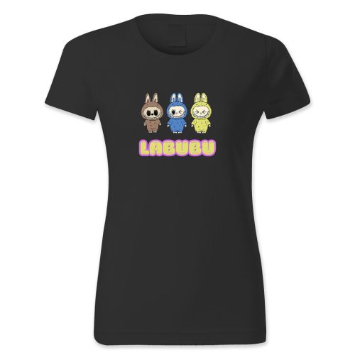 Labubu barna, kék, sárga