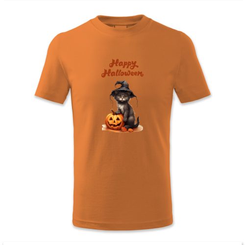 Happy Halloween, cica tökkel, Halloween