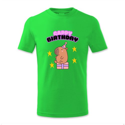 Cappy birthday, Capybara