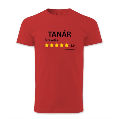 Tanár értékelés, 5 csillag