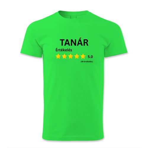 Tanár értékelés, 5 csillag