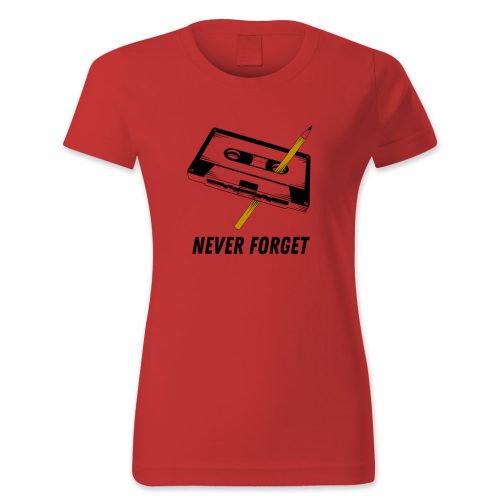 Never forget, kazetta, ceruza