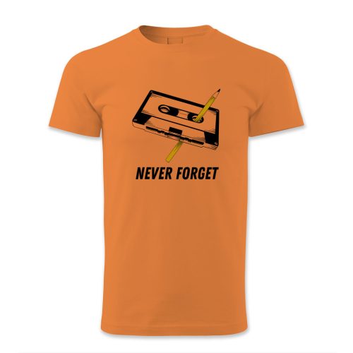 Never forget, kazetta, ceruza