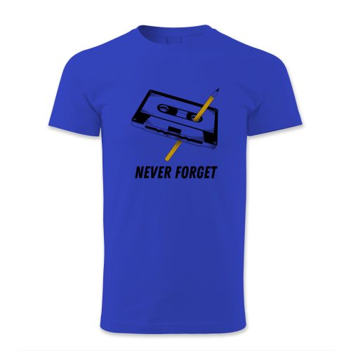 Never forget, kazetta, ceruza