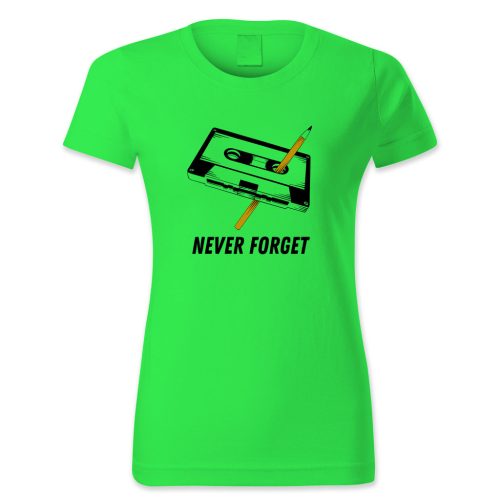 Never forget, kazetta, ceruza