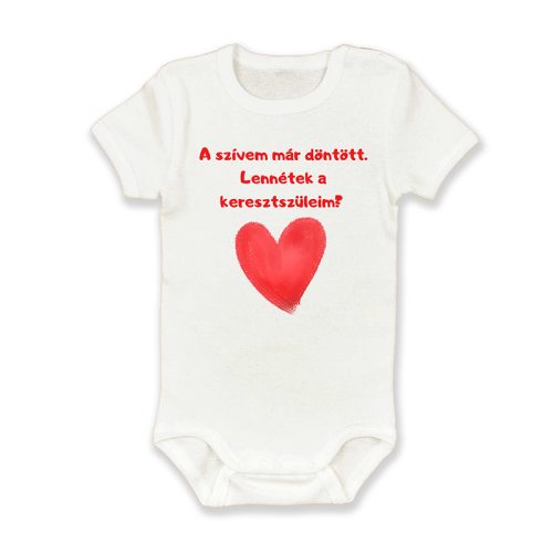 A szívem már döntött. Lennétek a keresztszüleim?