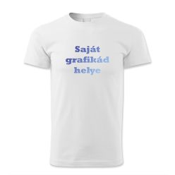 Egyedi feliratos férfi póló