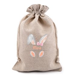 Lány nyuszifül, húsvéti zsák