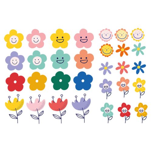 Színes virágok, Ideiglenes tetoválás