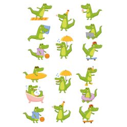 Kroki krokodilok, Ideiglenes tetoválás