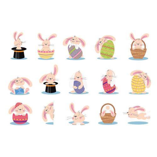 Színes húsvéti nyuszik, Ideiglenes tetoválás