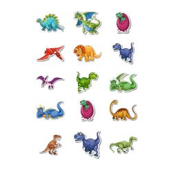 Színes dínók, sárkányok, Ideiglenes tetoválás