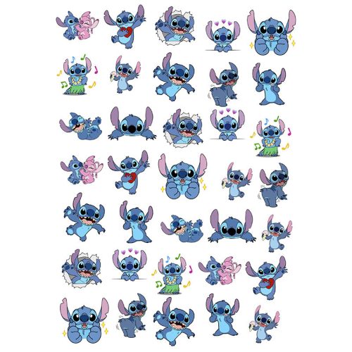 Stitch figurák, Ideiglenes tetoválás