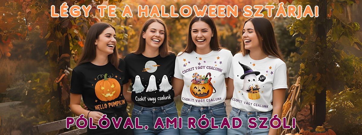 Egyedi Halloween póló