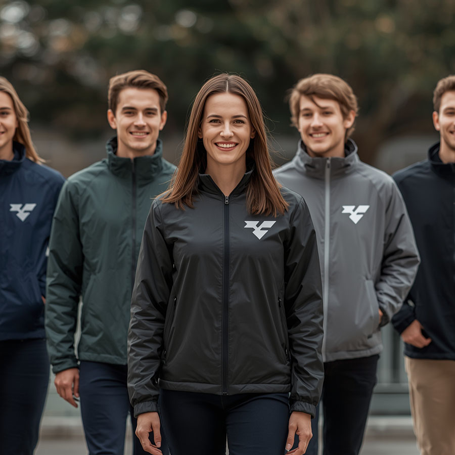 Logózott dzseki cégeknek